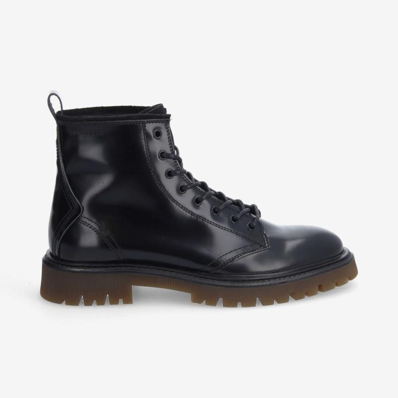 COMBAT BOOTS M - GLASS - NOIR